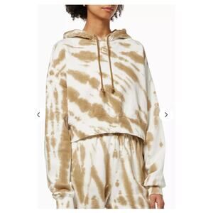 Good American Cropped and Cool Tie Dye Hoodie 5‎ (2XL)